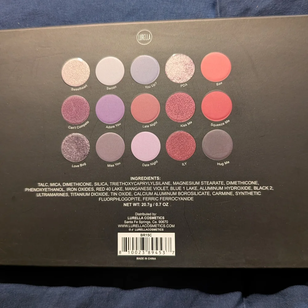 Lurella Bad Romance Eyeshadow‎ Palette